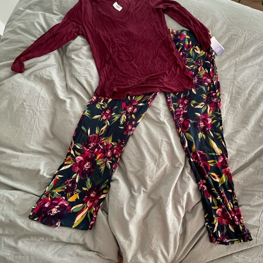 Target pj bottoms and old navy top! Never worn!